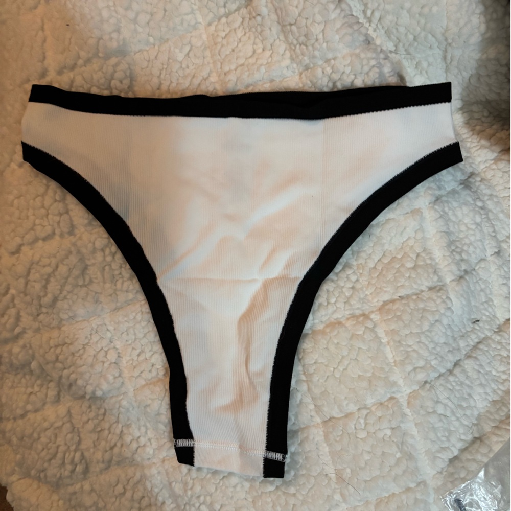Victoria's Secret Black and White Panties